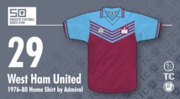 The 50 most beautiful shirts in the history of football