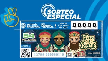 Resultados Sorteo Especial 295: lista de ganadores de la Lotería Nacional hoy 7 de enero del 2025
