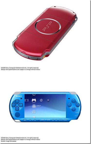 Asia celebra el nuevo año con dos colores inéditos para PSP
