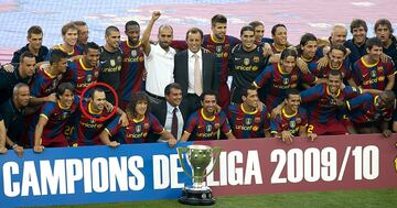 LaLiga champions in 2010.