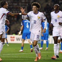 Azerbaiyán 1-3 Francia: resumen, goles y resultado