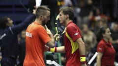 Zimonjic-Troicki contra Carreño y Marc López en el dobles