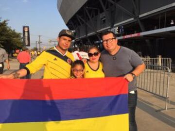 Los hinchas colombianos siguen llenando los estadios del mundo, ahora el Red Bull Arena, será amarillo, azul y rojo.