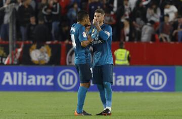 Casemiro y Sergio Ramos.