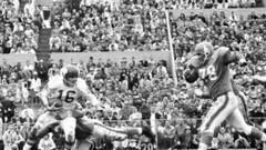 Los Dallas texans se enfrentaban a los Houston Oilers.