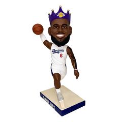 Los Dodgers regalarán muñecos bobbleheads de LeBron James