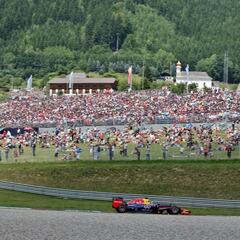 Un fan dará el banderazo de meta en Austria