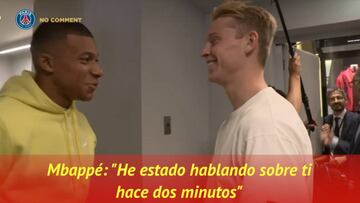 La pregunta sobre el Barça que Mbappé quiso saber por boca de De Jong