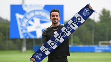 De Vicente, muy ilusionado con su llegada al Deportivo
