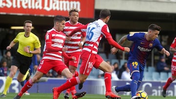 Barcelona B 3 - Granada 0: Resumen, resultado y goles