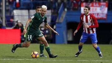 Ceballos, el domingo ante el Atlético.