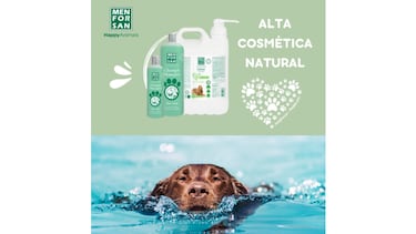 Este champú para perros con Aloe vera cuida y repara el pelaje de tu mascota
