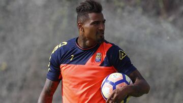 Boateng, jugador de Las Palmas, del que se espera mucho ante el Eibar.