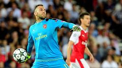 Ospina es el portero titular del Arsenal en la Europa League.