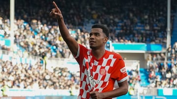 Jhon Solís durante un partido de la temporada pasada.