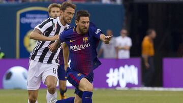 Marchisio: &quot;Messi debe decidir sobre la fase final de su carrera, no el Bar&ccedil;a&quot;.