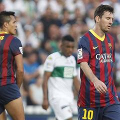 Alexis recuerda el día que vio llorar a Messi en el vestuario