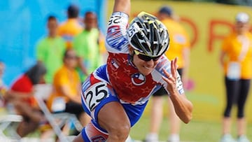 Moya se consagra y gana título mundial de patín carrera