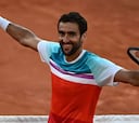 Cilic reverdece laureles con su clasificación para semifinales