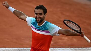 Cilic reverdece laureles con su clasificaci¨®n para semifinales