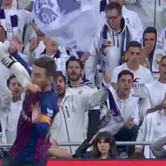 Undiano Mallenco debió expulsar a Ramos por un codazo a Messi