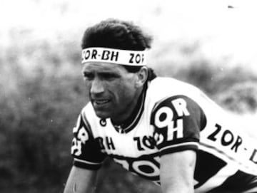 Álvaro Pino corrió en el equipo BH desde 1987 a 1989. 
 