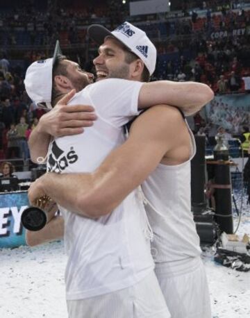 Felipe Reyes y Rudy Fern芍ndez.