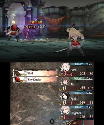 Captura de pantalla - Bravely Default: Flying Fairy (3DS)