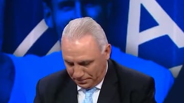 Stoichkov se emociona en pleno directo al ver a Messi en el PSG