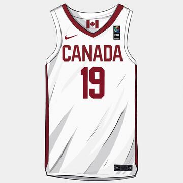 Así son las camisetas que se usarán durante el Mundial de Baloncesto