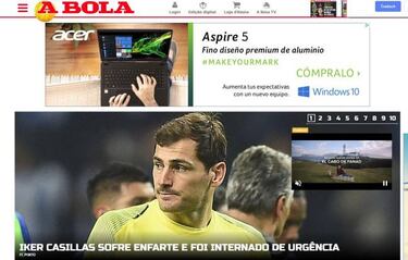 Casillas heart attack: how the international press reacted