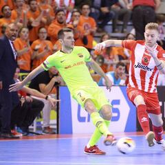 ¡Locura en Cartagena! Del 1-5 a falta de 10' al 5-5 ante el Barça