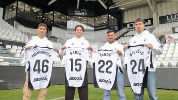 Presentados los últimos cuatro fichajes del Burgos