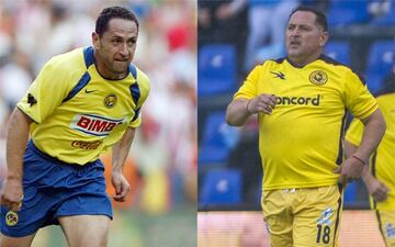 Así como Cuauhtémoc Blanco, a Germán Villa también lo vemos en duelos de leyendas del América.