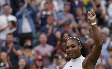 Serena Williams sweeps into Wimbledon quarter-finals