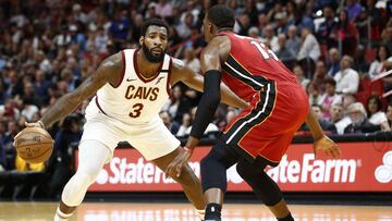 Andre Drummond, durante un partido de la NBA con Cleveland Cavaliers.