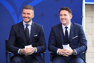 En el evento estuvo presente Robbie Keane, exfutbolista irlandés quien también jugara para el Galaxy