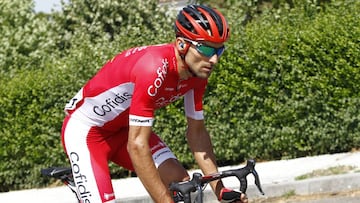 Luis Ángel Maté, durante la Vuelta a España.