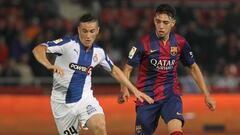 29/10/14 PARTIDO SUPERCOPA CATALANA
 BARCELONA - ESPANYOL 
 MUNIR  Pol Llonch