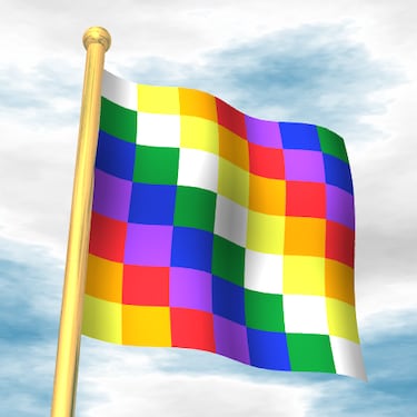 La ciudad con una bandera múltiple no es conocida por ti
