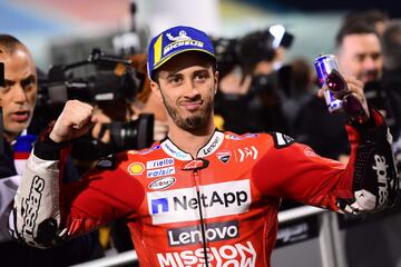 Andrea Dovizioso consiguió el segundo puesto en la sesión de clasificación.