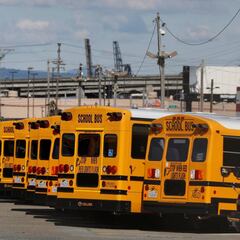 Which US states have closed schools and until when?