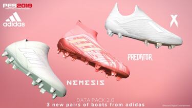 Llega el Data Pack 2.0 de PES 2019