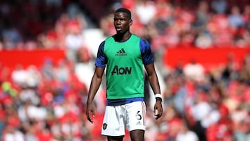 Pogba, con el United.