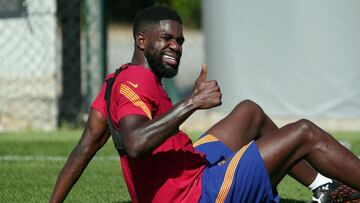 Umtiti empieza a ceder