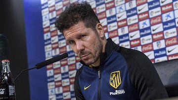 Simeone: "¿Ir al ataque? Las aventuras no me gustan..."