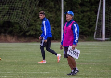 Los dirigidos por Jorge Luis Pinto realizaron su último entrenamiento en Bogotá pensando en el clásico contra Nacional.