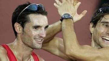 <B>LAS DOS PRIMERAS.</B> La marcha ha dado a España las dos primeras medallas en los Mundiales de Helsinki.