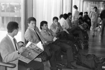 La nómina de sólo colombianos estuvo en Nacional de 1987 a 2004. Ganó una Libertadores con Higuita, Andrés Escobar, Leonel y Alexis García, entre otros.