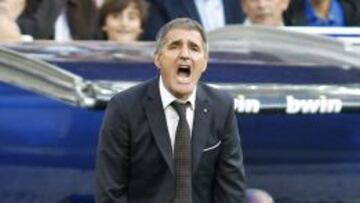 Paco Herrera, técnico del Celta.